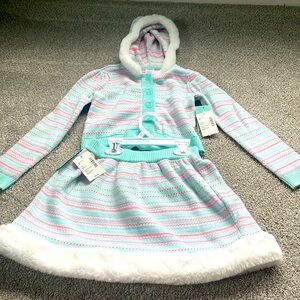 Gymboree sweater and skirt girls set size 6 NWT
